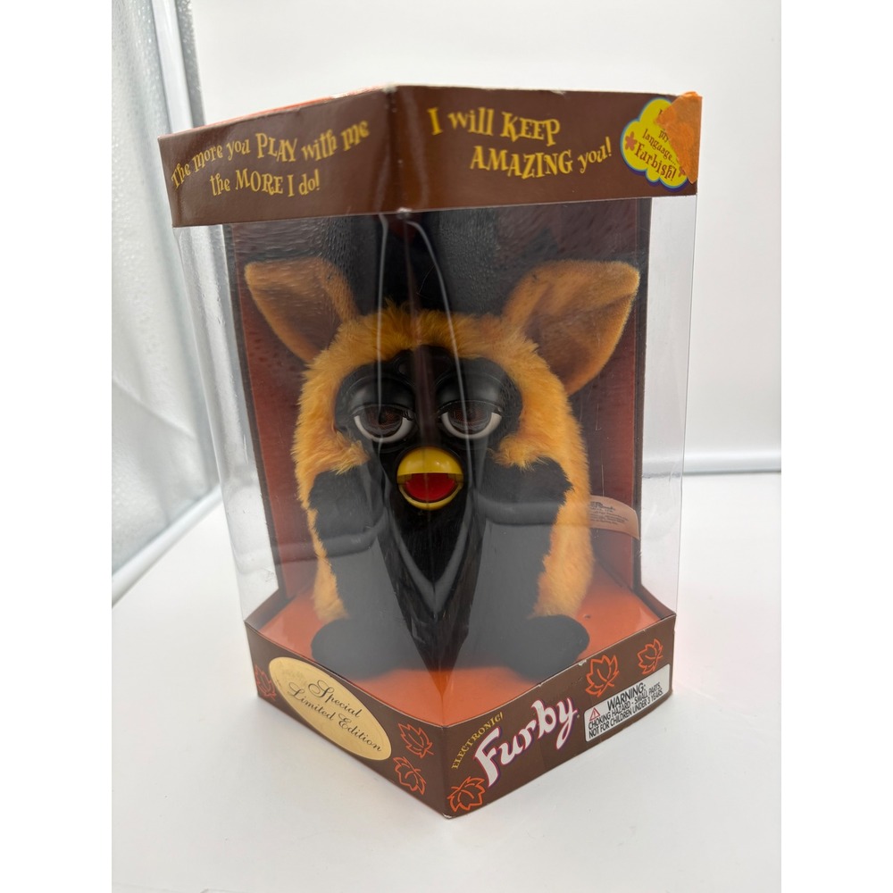 Vintage 1999 Tiger Electronics Autumn Halloween Witch Furby Limited Edition NIB